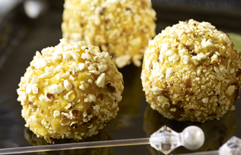Kashi & Summer Fresh Appetizer Recipe � Roasted Garlic Hummus Popcorn Balls